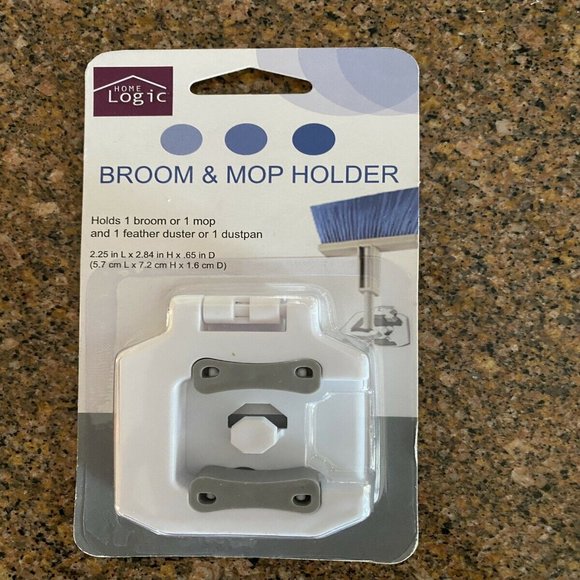 5/$25❣️ Broom & Mop Holder - Wall-mounted, C Shape Design - Picture 7 of 8